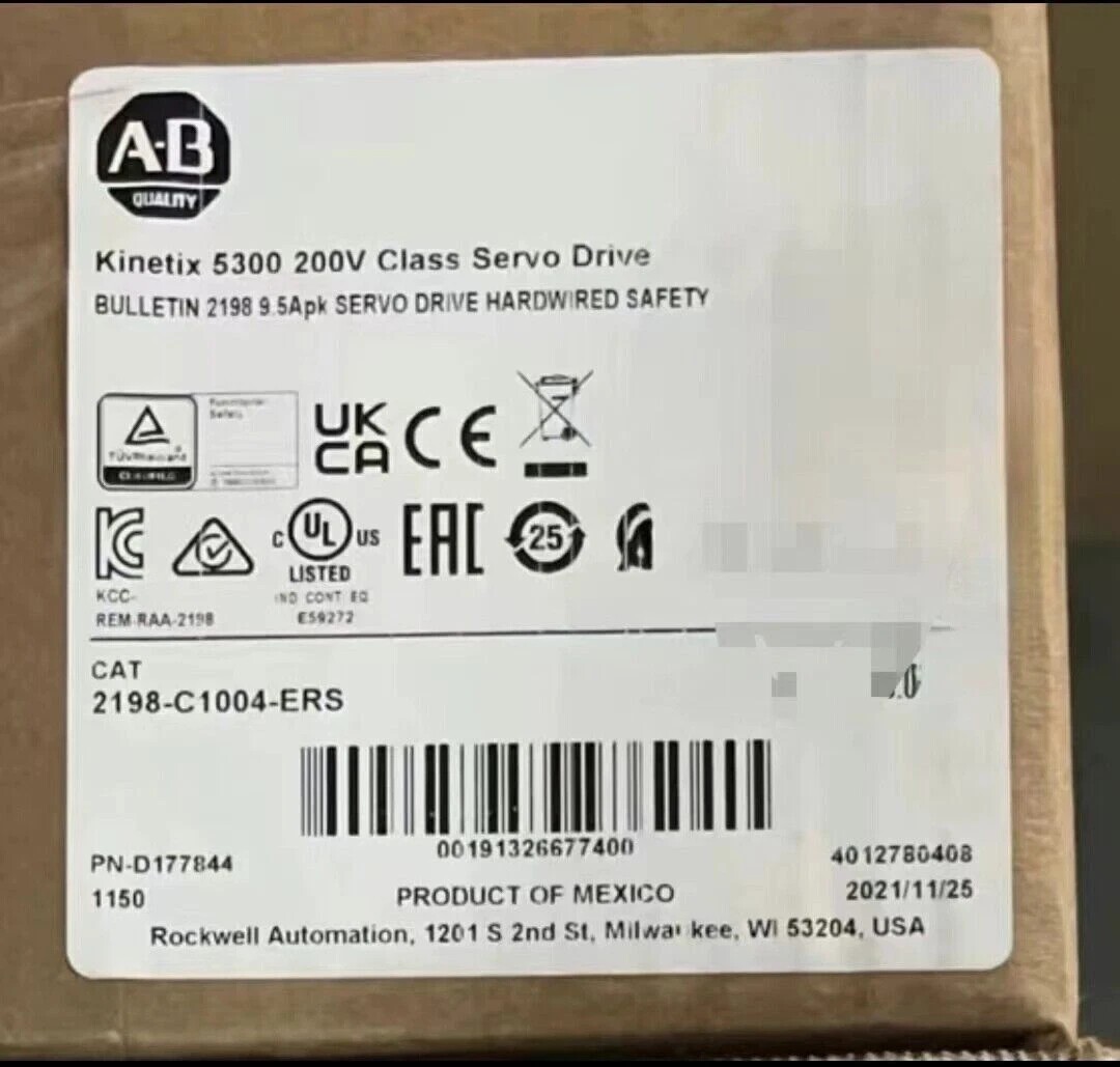 2198-C1004-ERS NEW 2198C1004ERS Kinetix 5300 200V Class Servo Drive