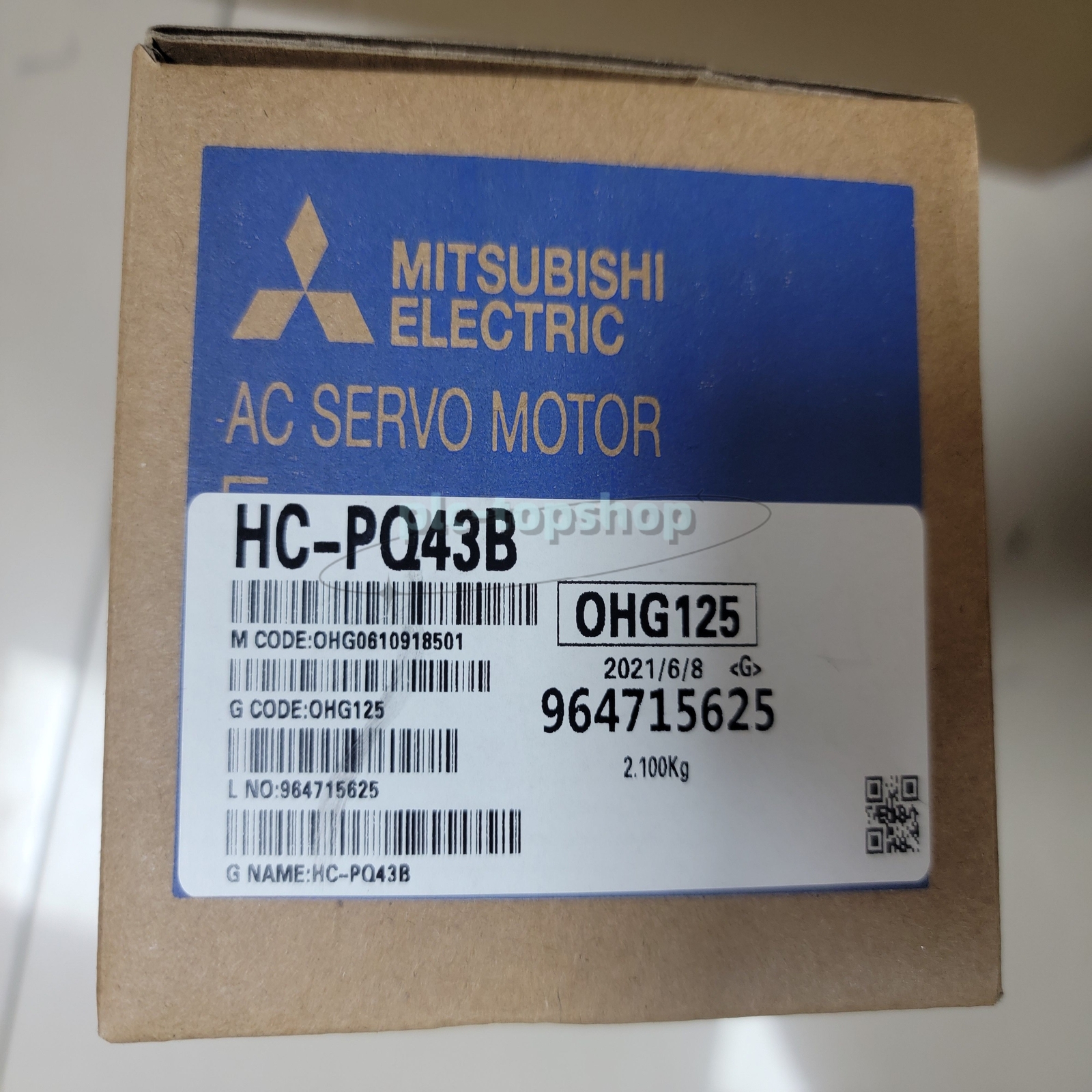 1PCS NEW Mitsubishi Servo Motor HC-PQ43B Fast Ship PLC