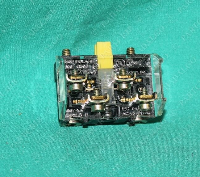 Allen Bradley, 800T-XA, Contact Block Push Button Switch Shallow 1 N.C 1 N.O. NE