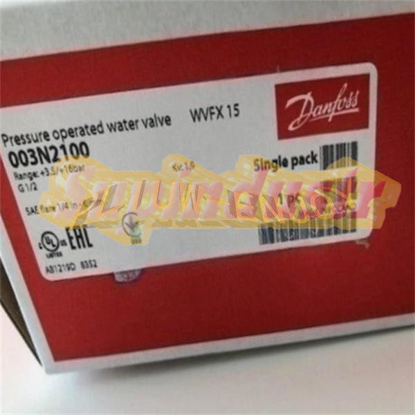ONE Danfoss 003N2100 Pressure operated water valve NEW ~