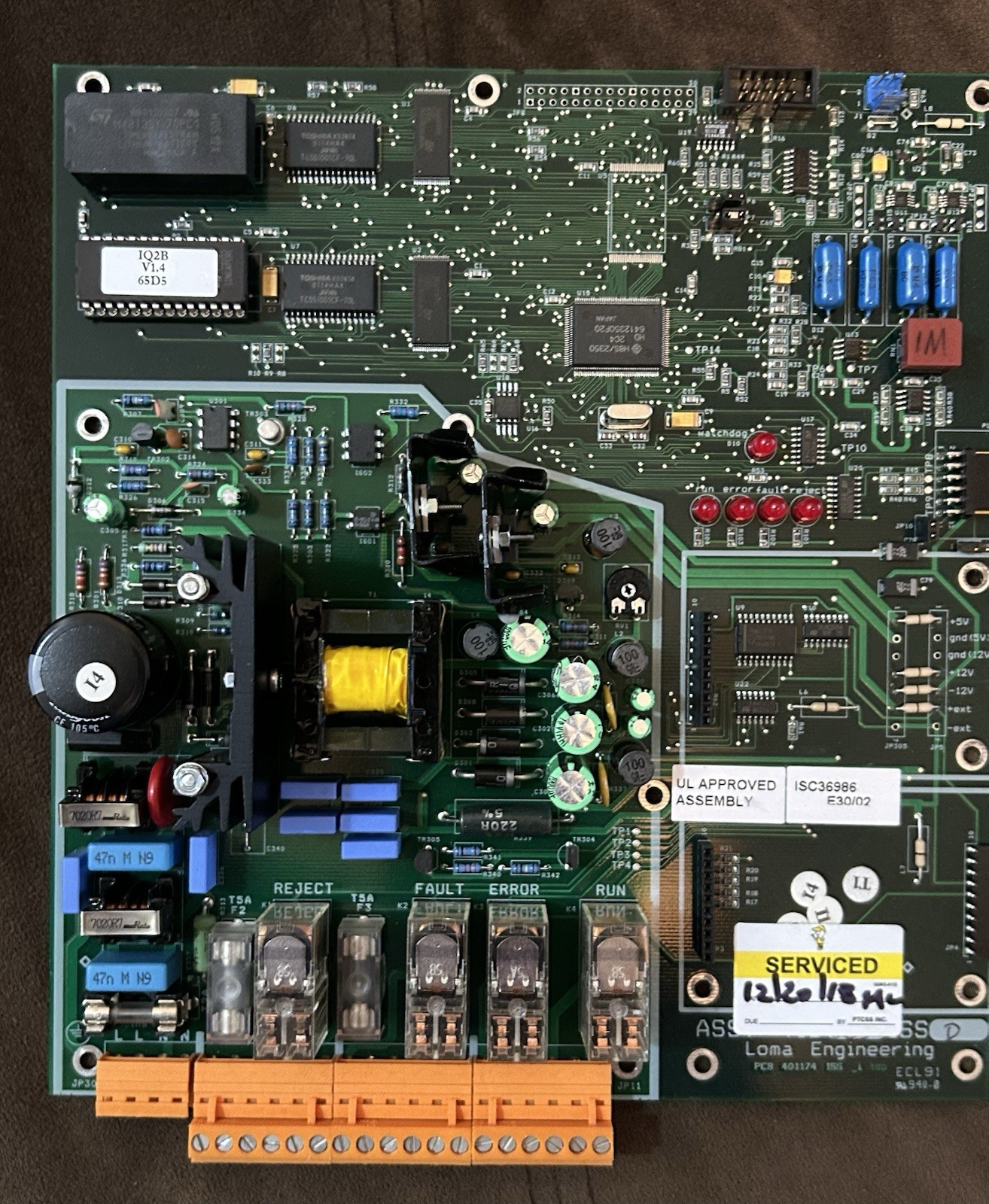 LOMA ENGINEERING PCB401174 ISS _i Circuit Control Board 416265ISSE