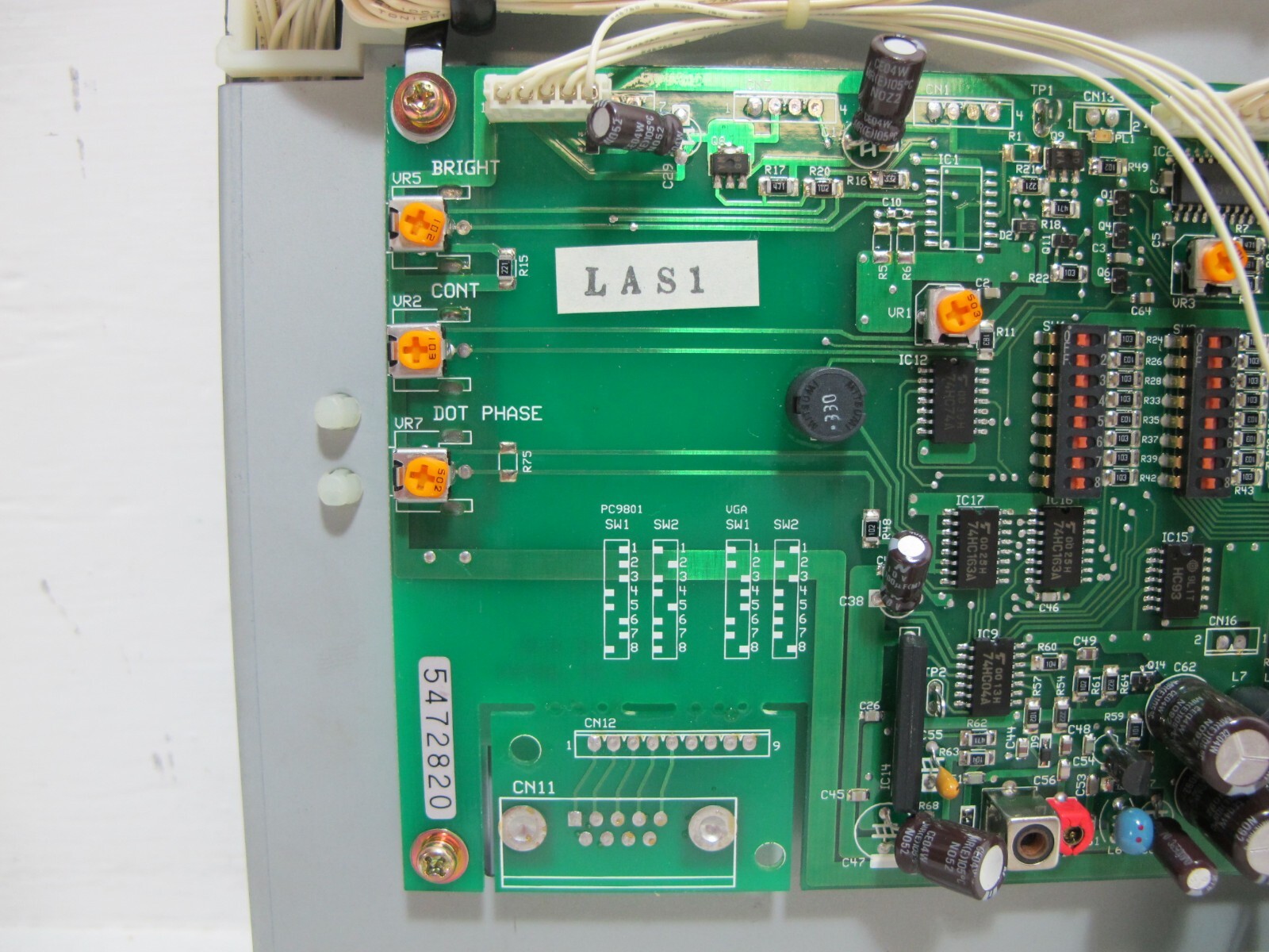 LCD Monitor TLC-103LAS1 Screen Panel LAS1 TOEI TSUSHIN KOGYO PCB PWA MII MIIC