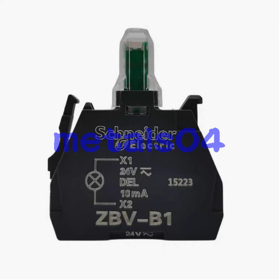 1PC NEW Schneider ZBV-B1 white DC24V Push button