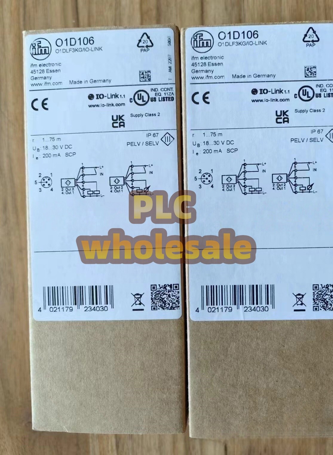 O1D106 1PCS NEW IN BOX IFM O1D106 Laser distance Sensor Fast delivery
