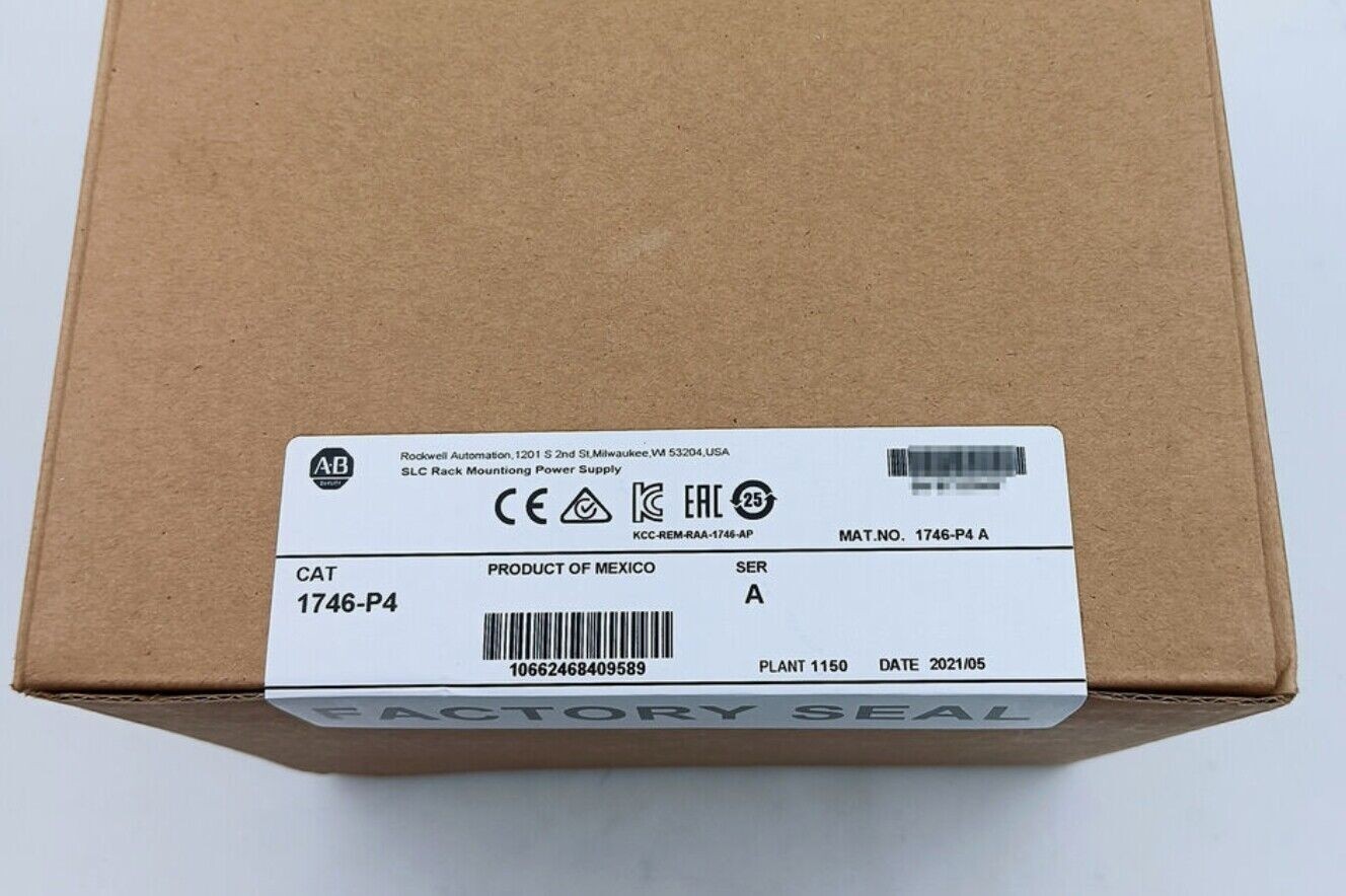 New Factory Sealed AB 1746-P4 AB NEW PLC 1746-P4 SLC 500 Power Supply Module