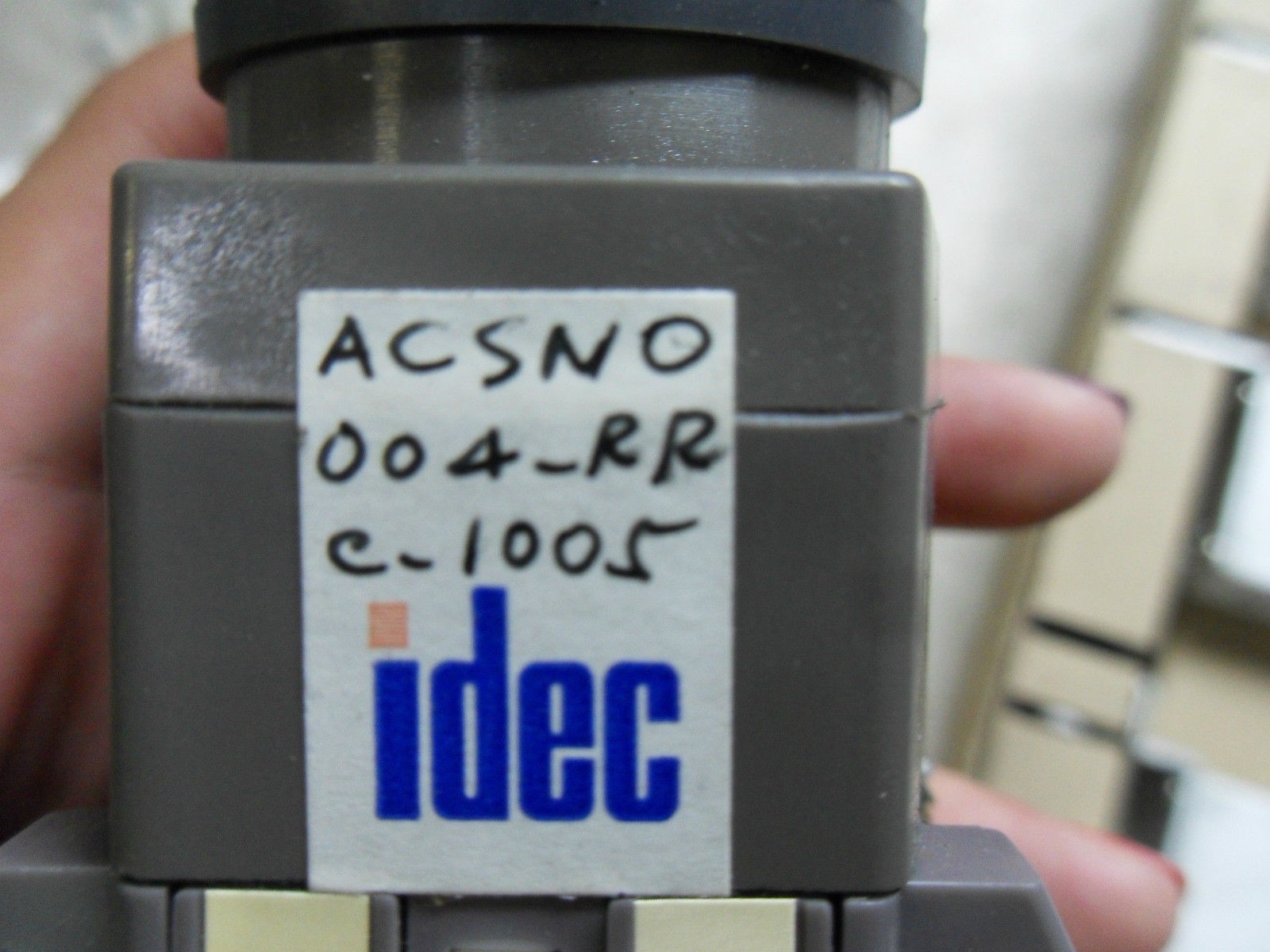 IDEC ACSNO004-RRC-1005 CAM SWITCH 4 POSITION
