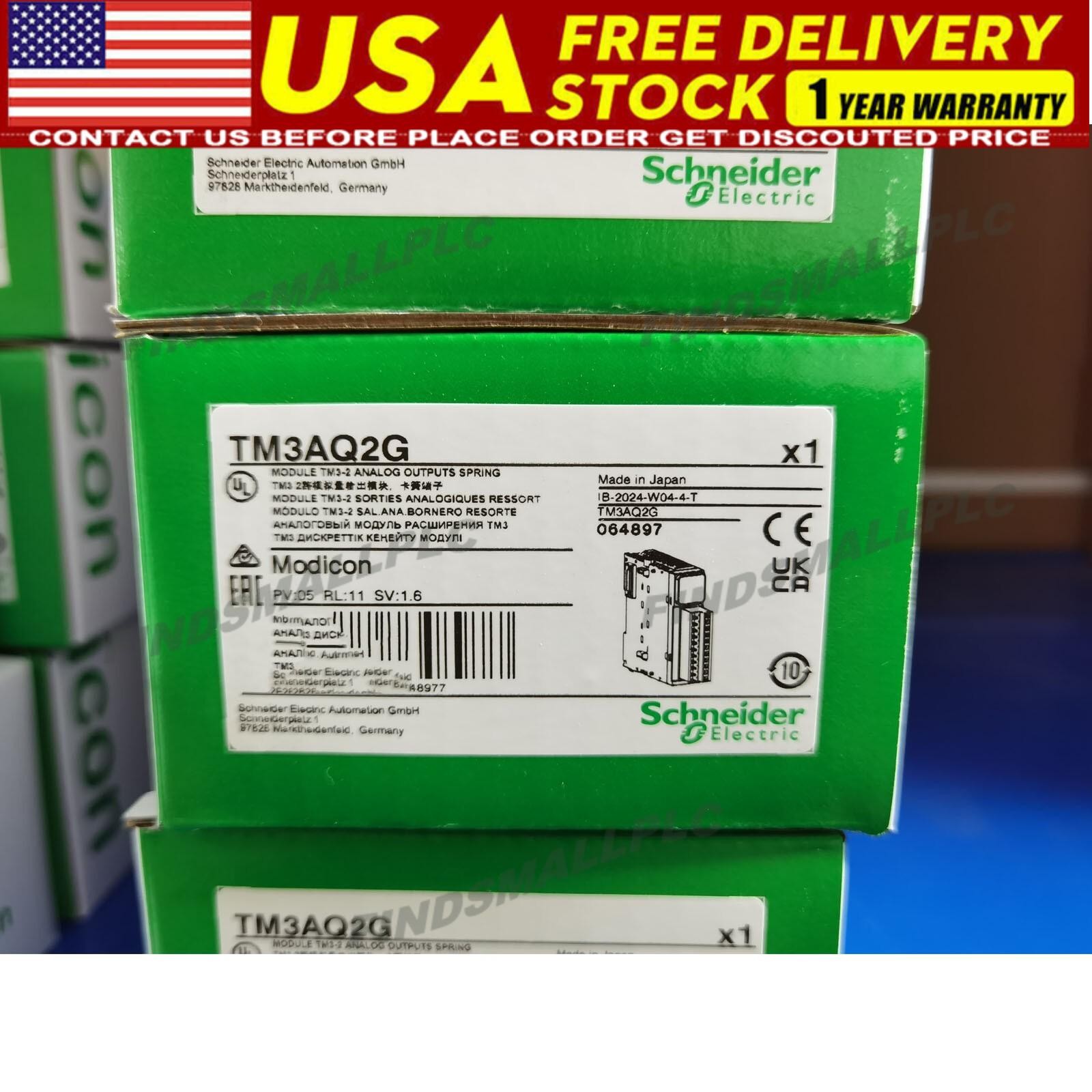 New Schneider TM3AQ2G PLC Module US Free TAX
