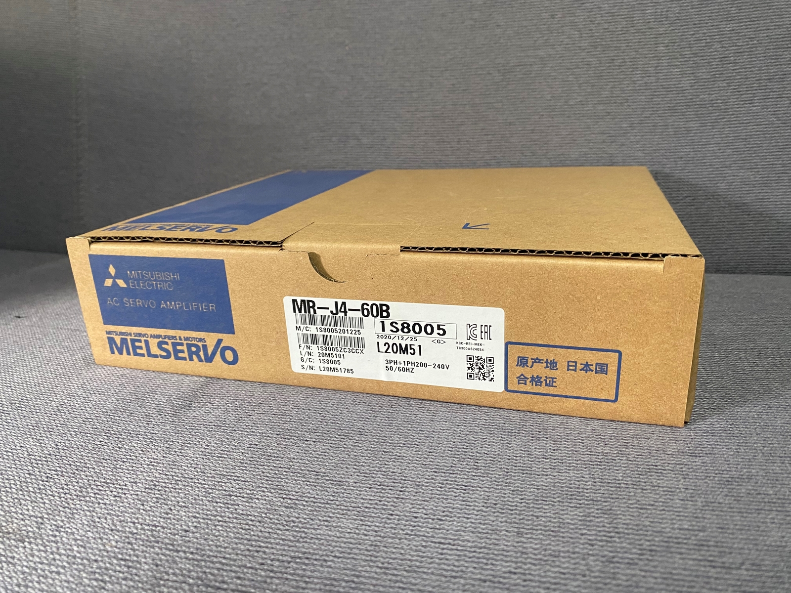 MR-J4-60B New Sealed MITSUBISHI MELSERVO J4 Servo Drive MR-J4-60B