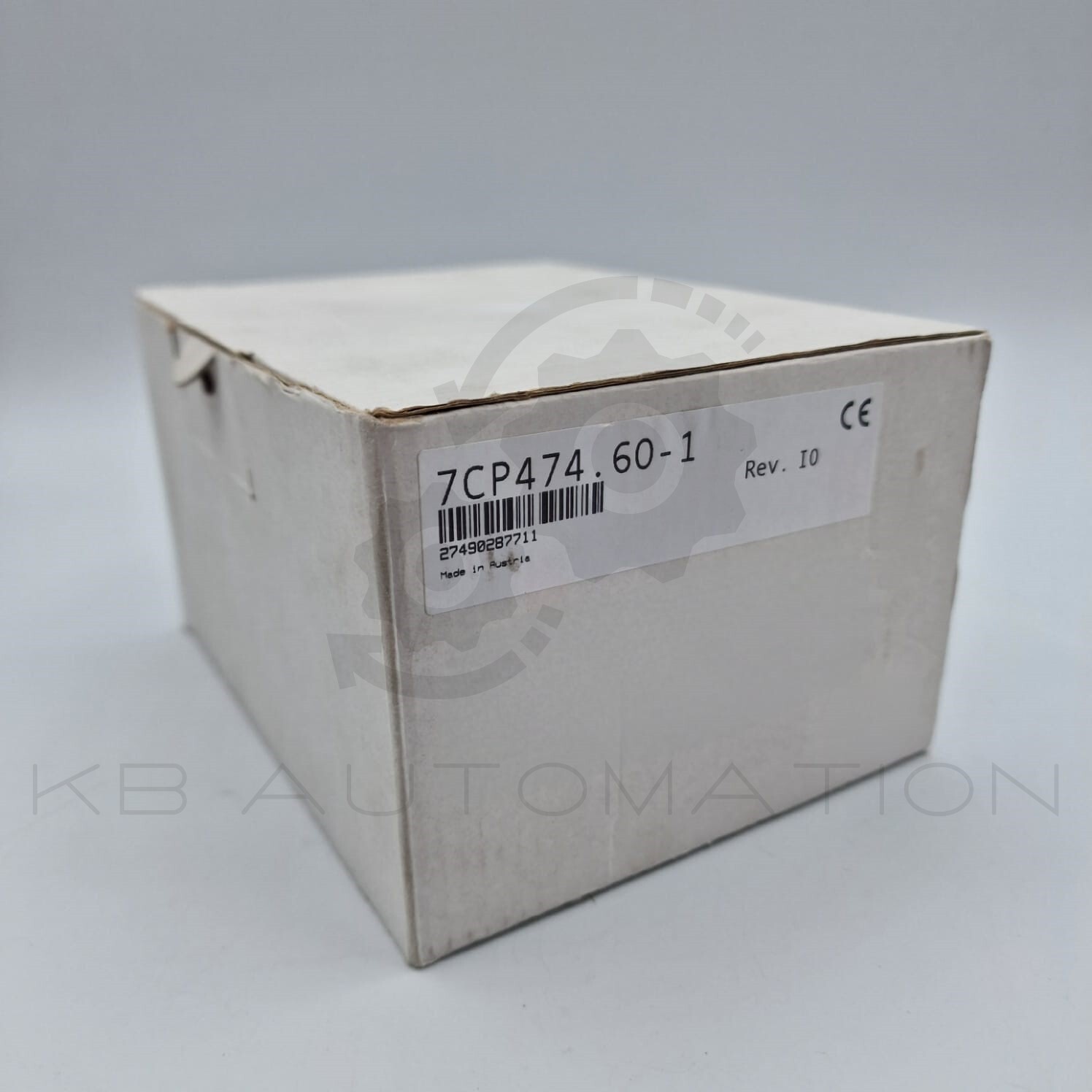 B&R 7CP474.60-1 2003 4-slot CPU CP474, 100kB SRAM, 1x CAN + 1x RS232 interface