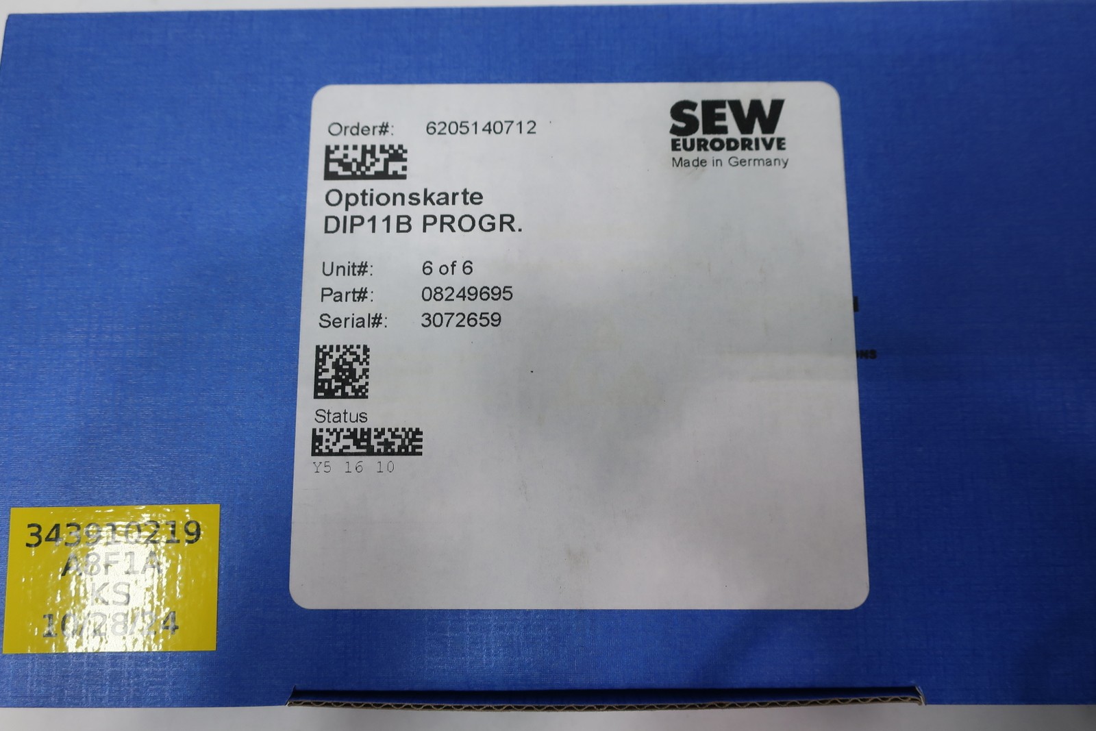 Sew Eurodrive DIP11B Encoder Interface Card For Absolute Encoder