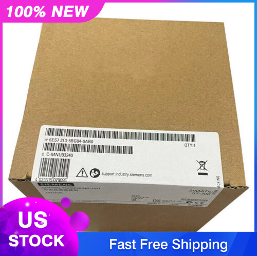 1PCS New Siemens 6ES7313-5BG04-0AB0 / 6ES7 313-5BG04-0AB0 In Box Fast ship