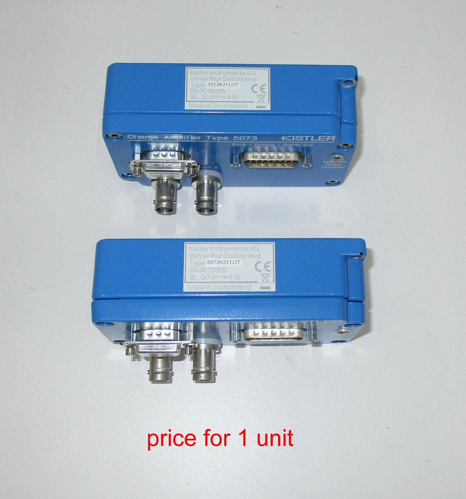 Kistler Instrumente 5073A211J2T charge amplifier