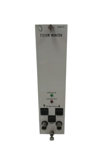 BENTLY NEVADA 3300/01-01-00 SYSTEM MONITOR MODULE UNMP