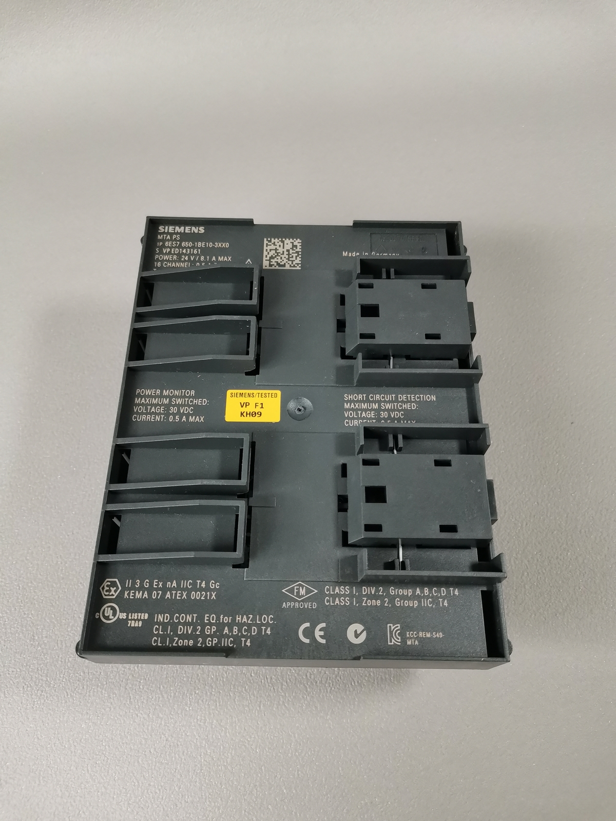 Siemens 6ES7 650-1BE10-3XX0 / 6ES7650-1BE10-3XX0 NEW Original Packaging Seal Open