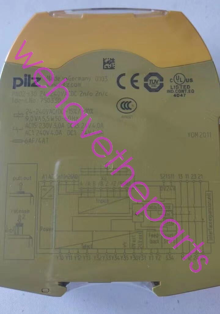 1PC Brand NEW 750330 PILZ PNOZ S30 24-240VACDC Expedited Shipping