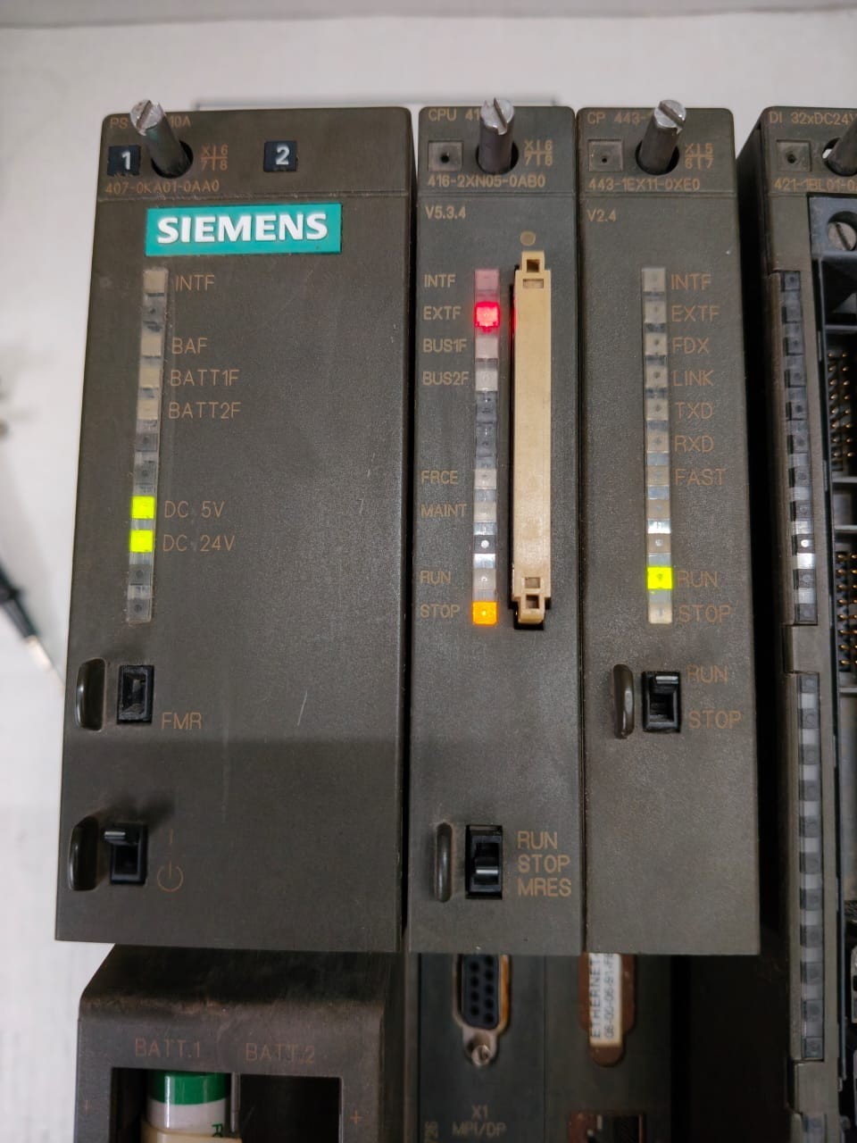 Siemens SIMATIC S7 CPU 416-2 6ES7416-2XN05-0AB0 PLC Module tested