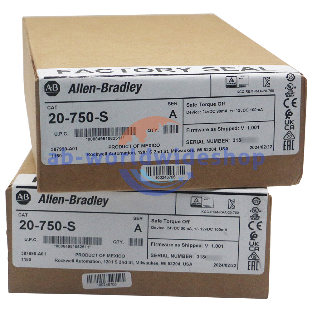 100% New Sealed 20-750-S PowerFlex 750 SAFE Torque-Off Opt module
