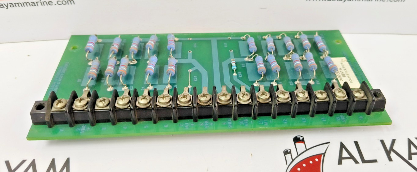 ROSS HILL CONTROLS 0509-3000-18 VOLTAGE FEEDBACK SCHEM & ASSY 200D343 FAST SHIP