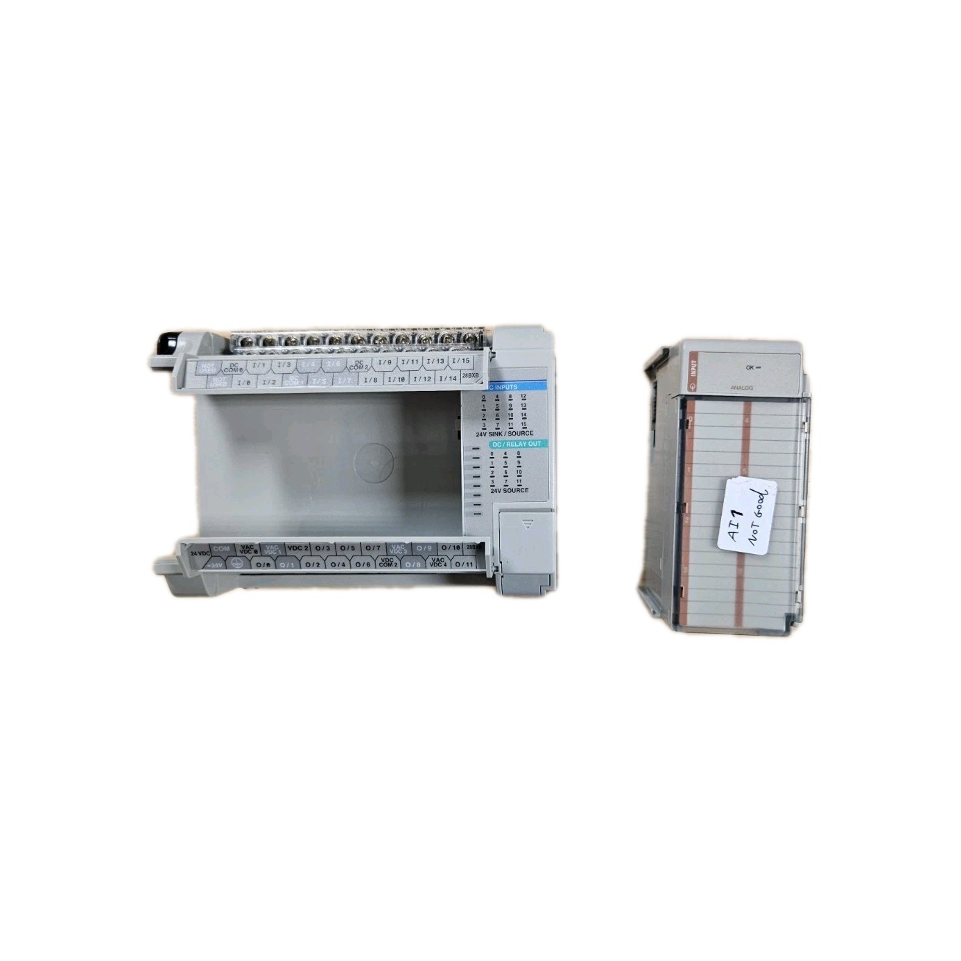 Allen Bradley 1764-28BXB & CompactLogix 1769-IF8 (Parts Only)
