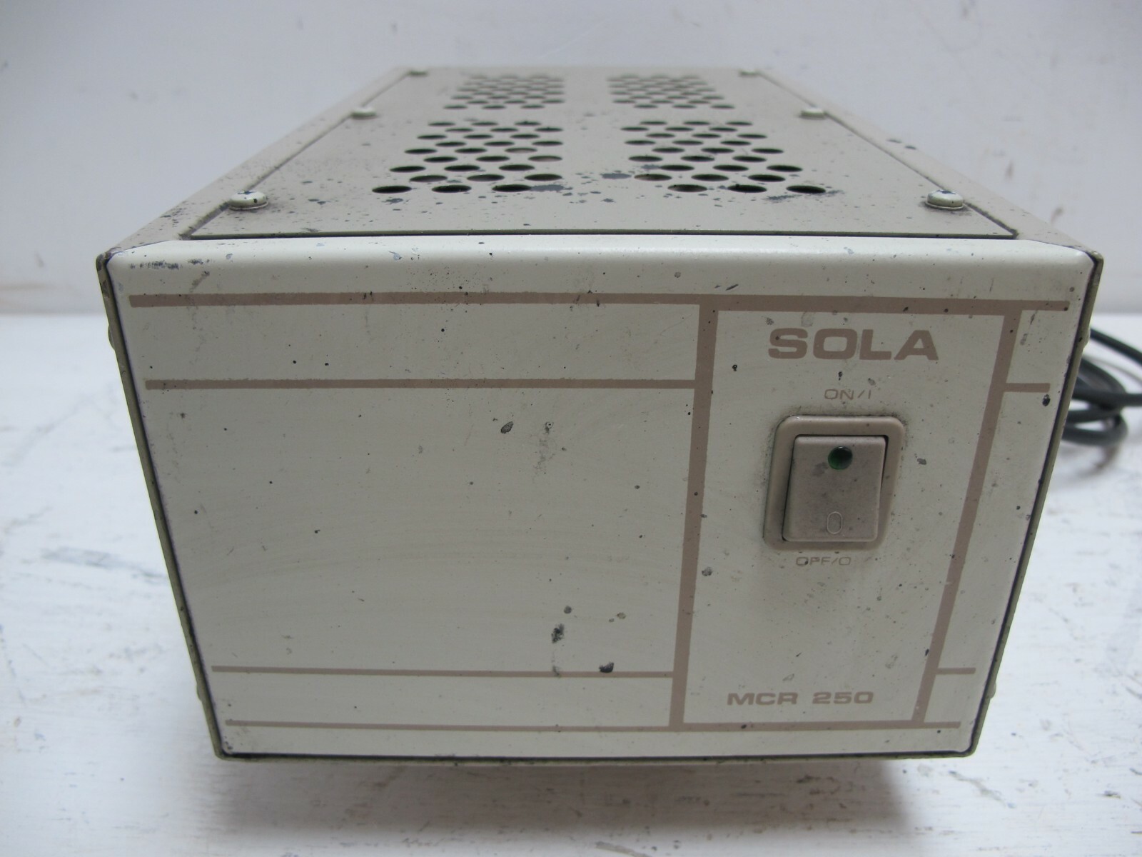 GS SOLA MCR 250 Mini Micro Computer Regulator 63-13-125-05 120V General Signal