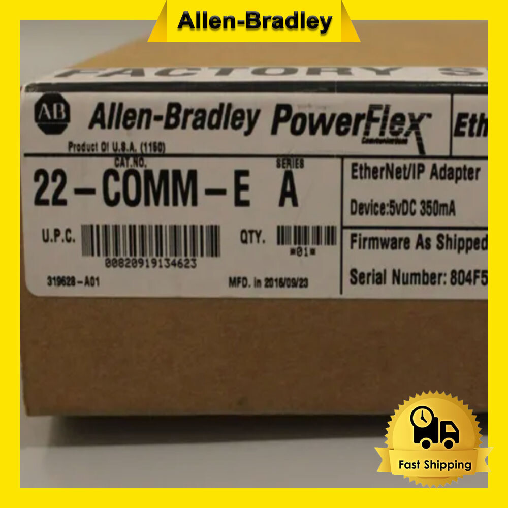 New Factory Allen-Bradley 22-COMM-E SER A PowerFlex Ethernet/IP Comm Adapter AB