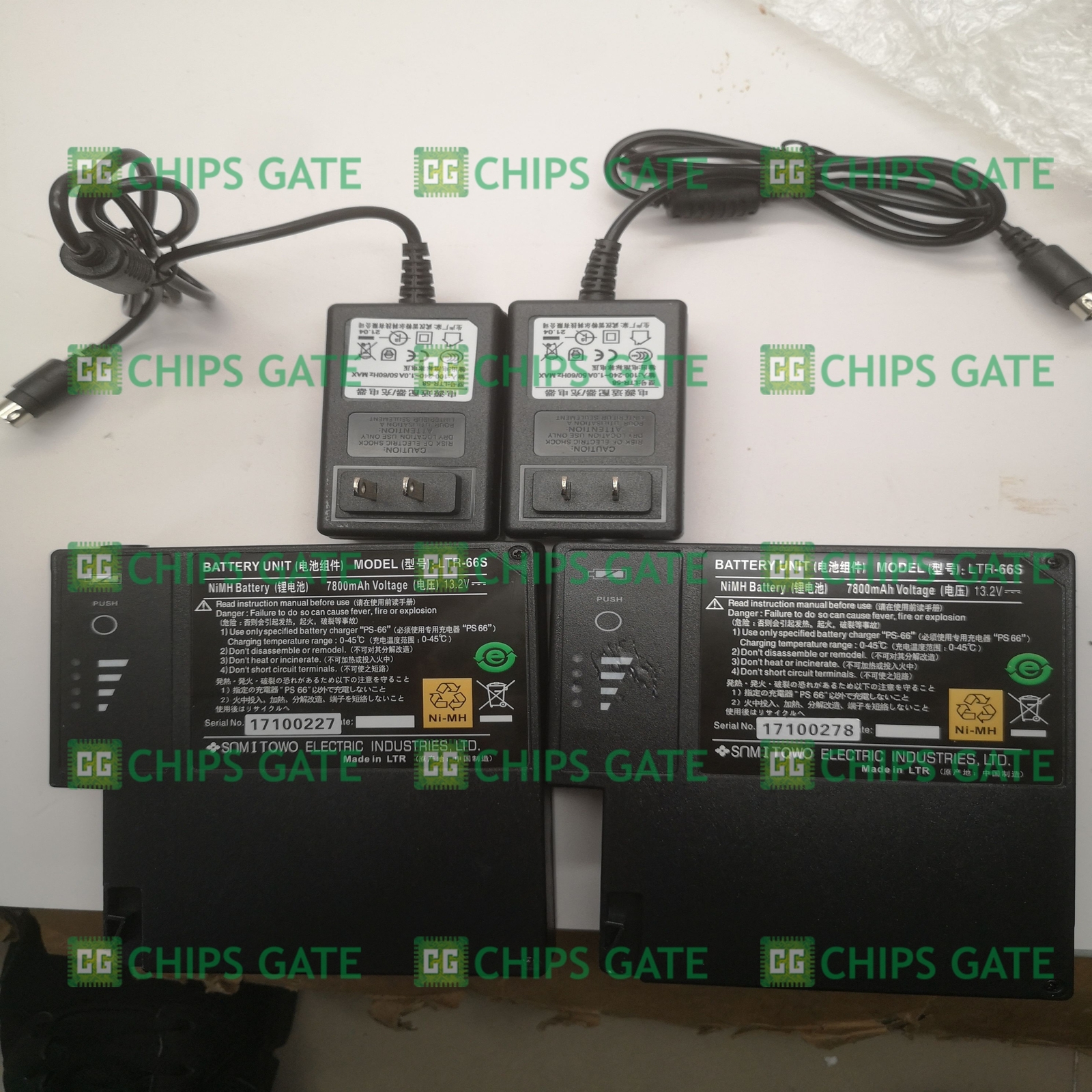 LTR-66S(BU-66S)Battery For Sumitomo Type-39,39SE,Type-66,Fusion Splicer replace