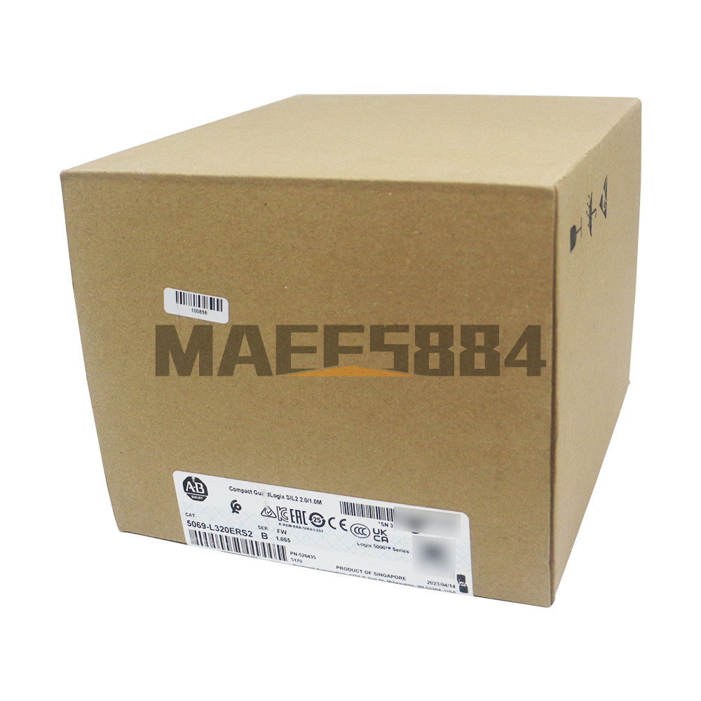 New 5069-L320ERS2 Allen Bradley Compact GuardLogix 5380 Safety SIL2 2.0/1.0M