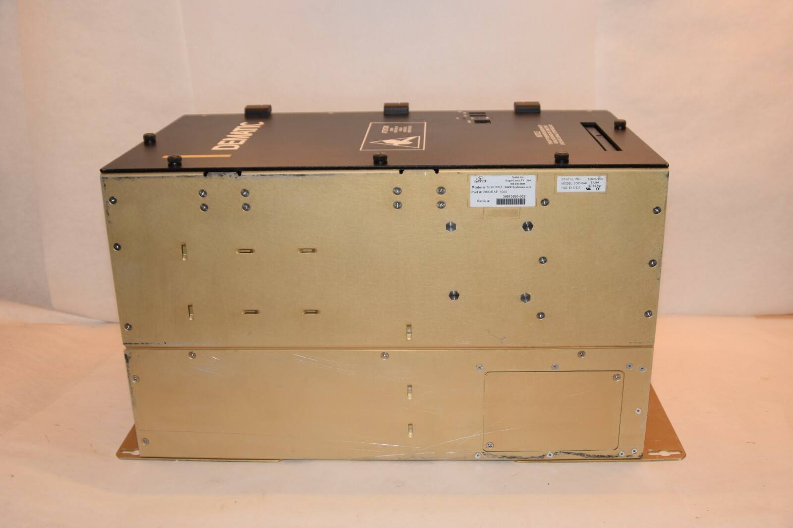 Systel Dematic 2003RAP-1000 SBX2003 Industrial Computer 2003RAP pci-7442