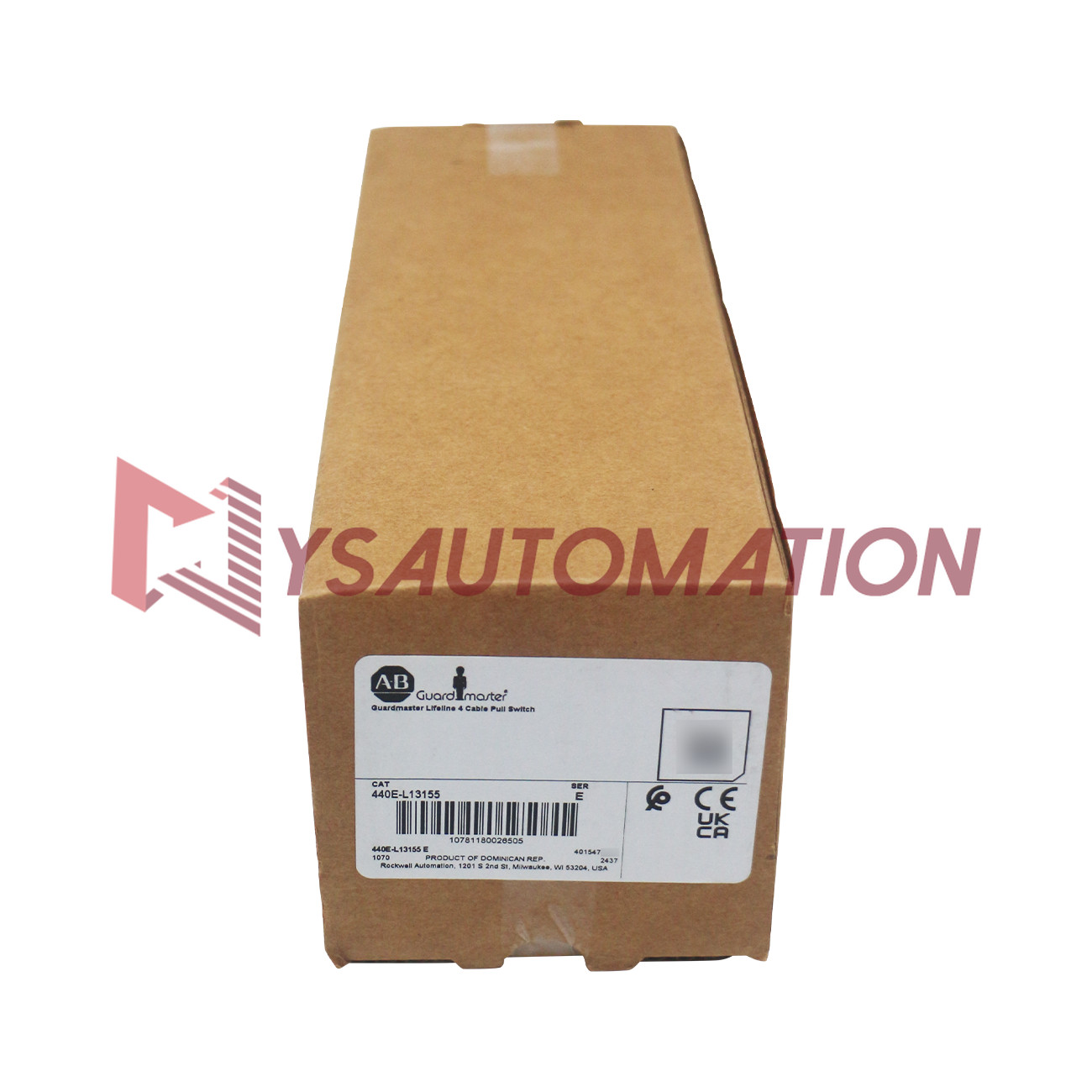 NEW Allen-Bradley guardmaster 440E-L13155 lifeline 4 cable safety switch