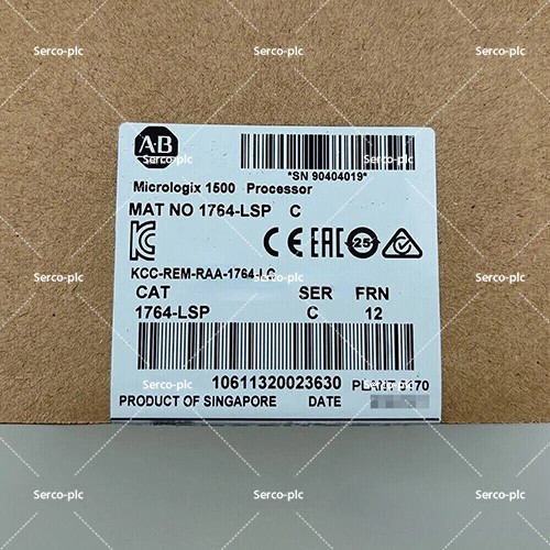 New Sealed 1764-LSP SER C MicroLogix 1500 Processor Module Free Shipping