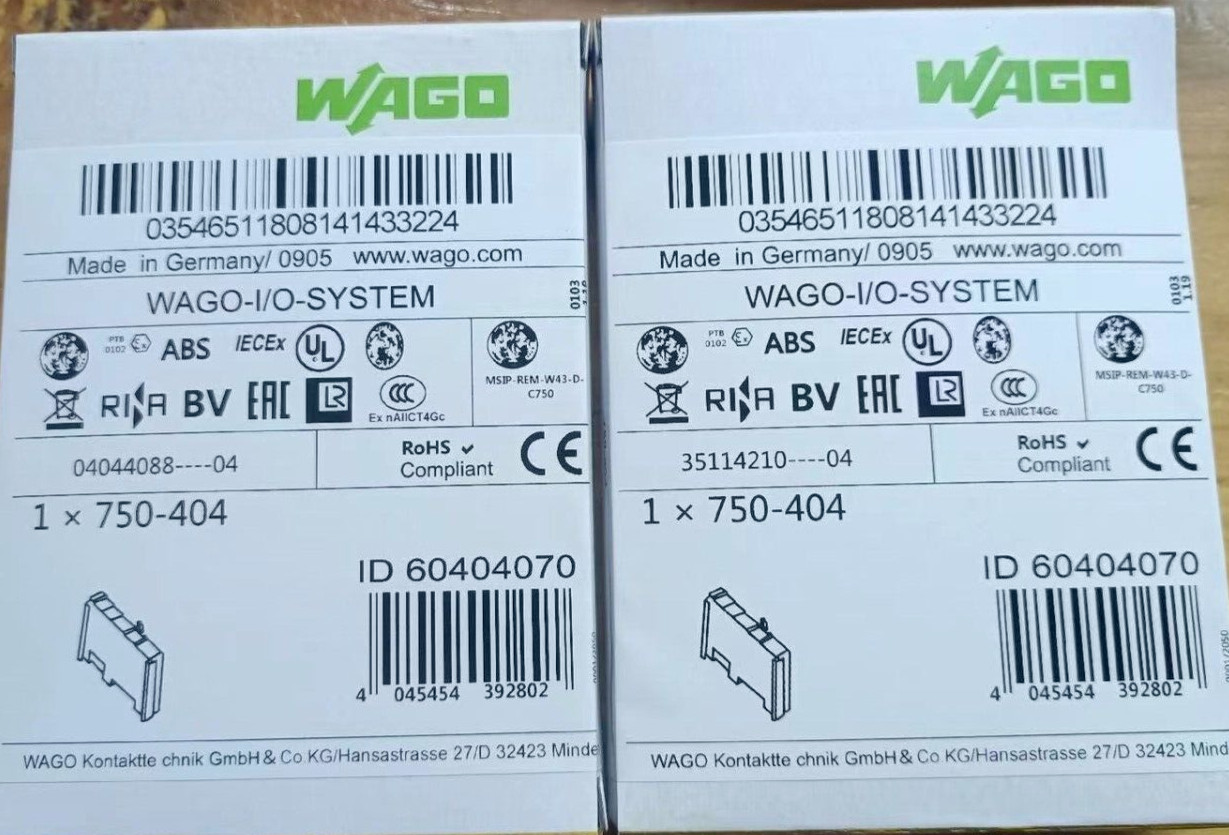 NEW WAGO 750-404 PLC Module 750-404 750-404 IN BOX 750-404 750-404