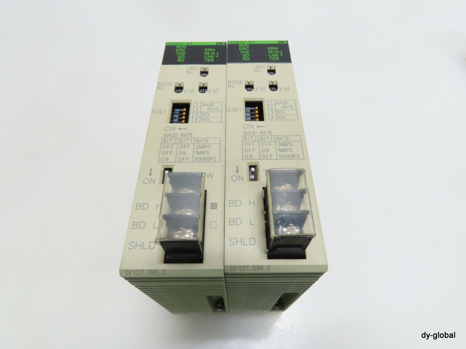 OMRON Used CS1W-CLK21-V1 CONTROLLER LINK UNIT discolored PLC-I-1192=7C32