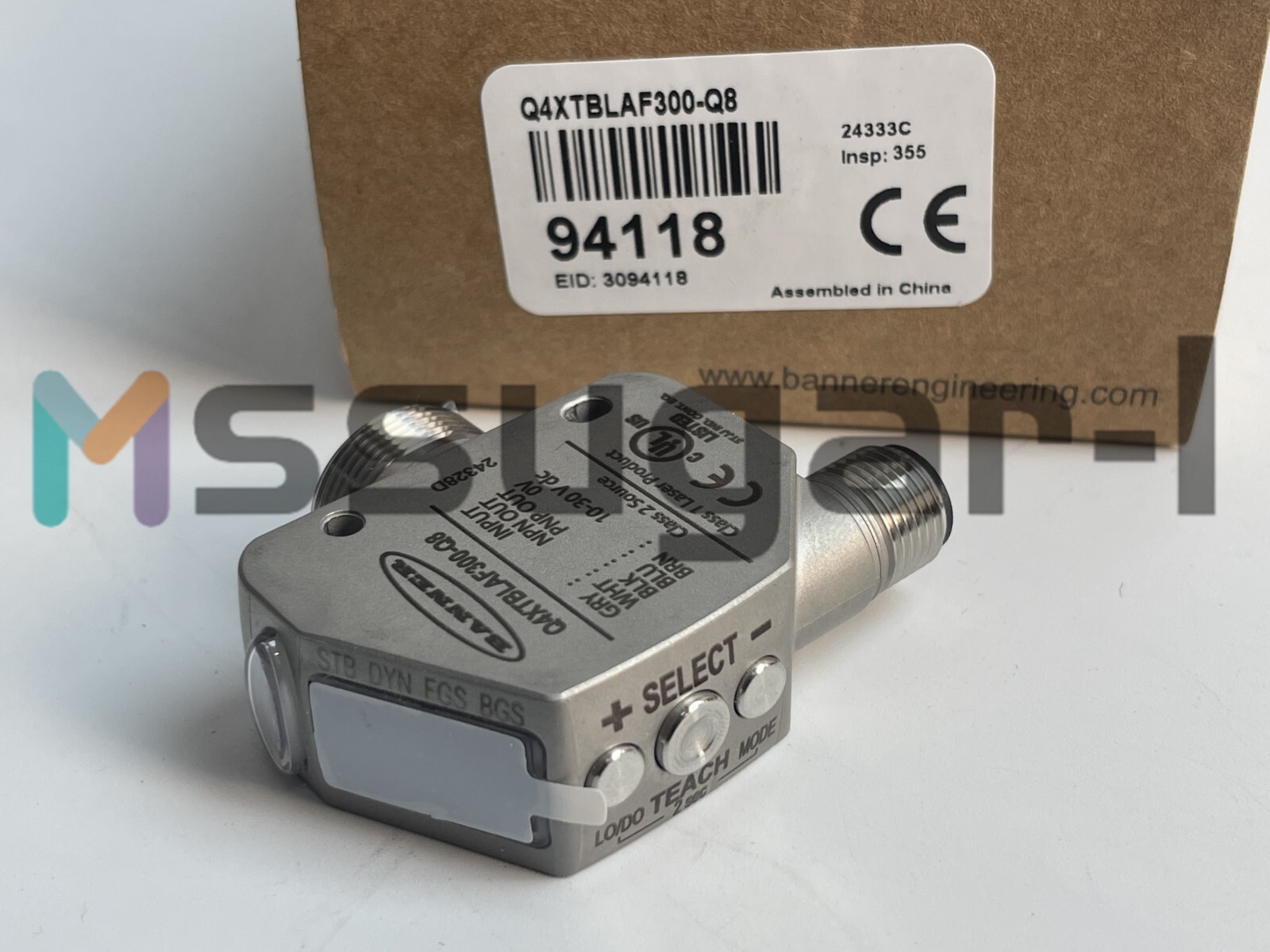 Q4XTBLAF300-Q8 1PCS brand new BANNER Q4XTBLAF300-Q8 Fast delivery