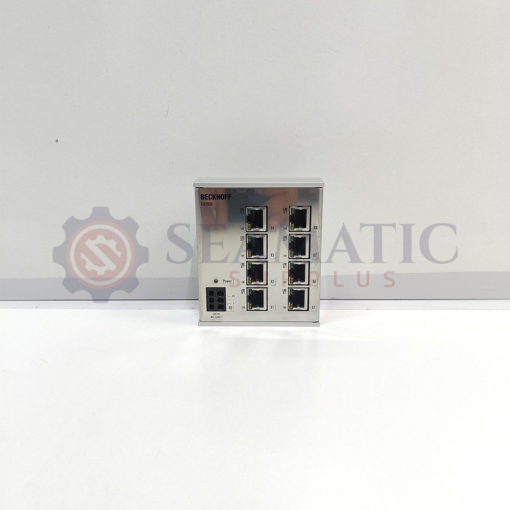 New BECKHOFF CU2008 | Infrastructure, 8-port switch, Ethernet , V#842A