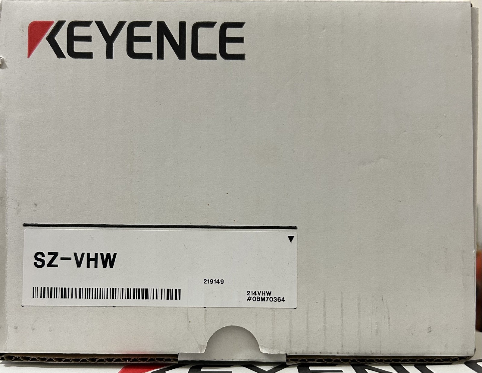 Keyence SZ-VHW Safety Laser Scanner Lens NEW in Box SZ-V Series NIB