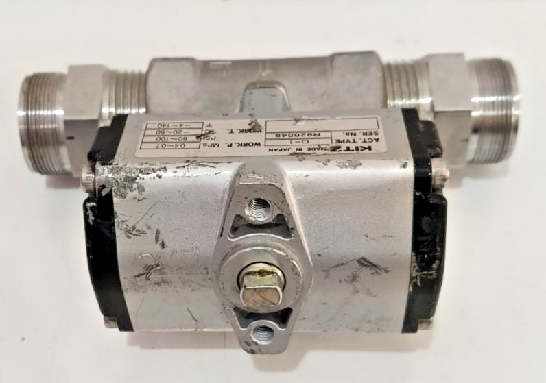 KITZ C-1 Actuator Valve Ball Valve PSI 60-100 MPa 0.4~0.7 (FREE SHIPPING)