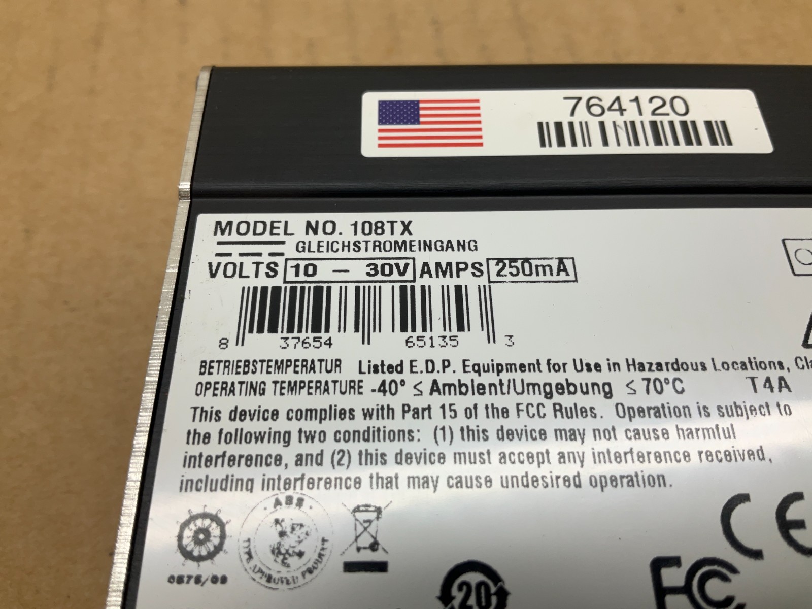 N-Tron 108TX Ethernet Switch 8-Port 10-30 V (BDM)