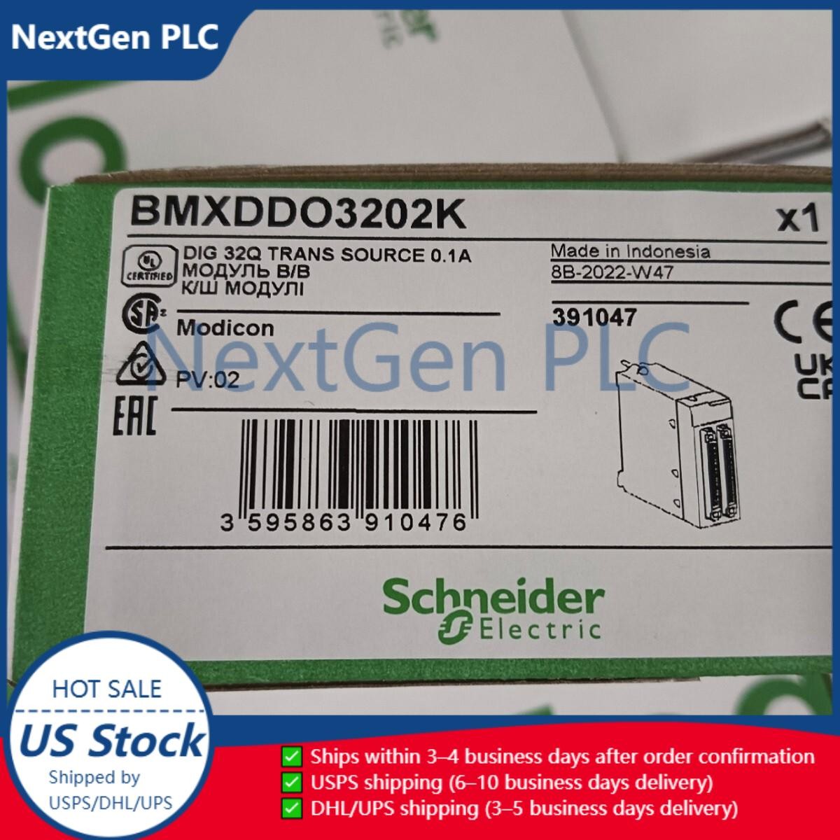New Schneider BMXDDI3202K PLC Module New In Box