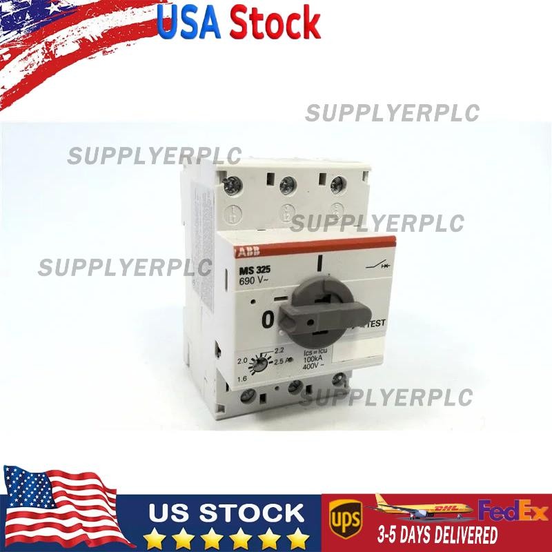 NEW ABB MS325-2.5 Circuit Breaker 1.6-2.5A 1PCS US Free TAX #