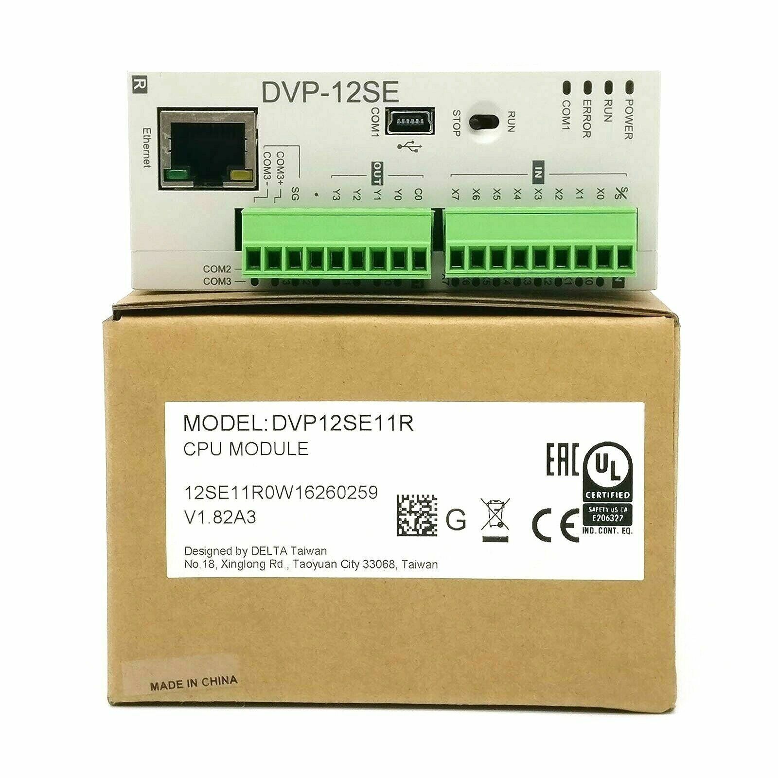 Delta DVP12SE11R PLC New One Expedited Shipping
