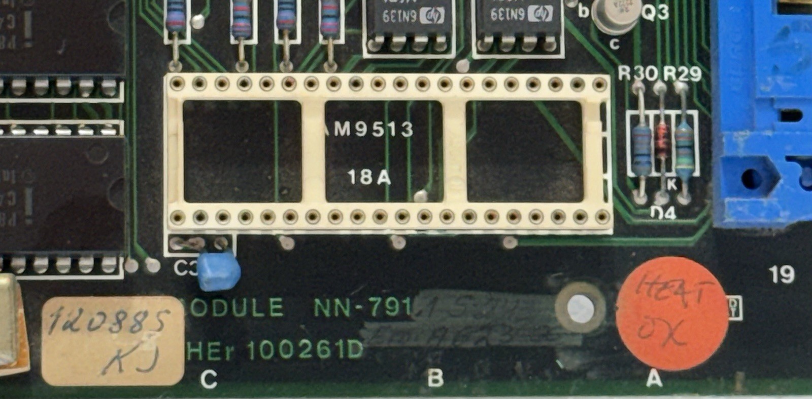 NOR Control Processor Card NN-791 HEr 100261D