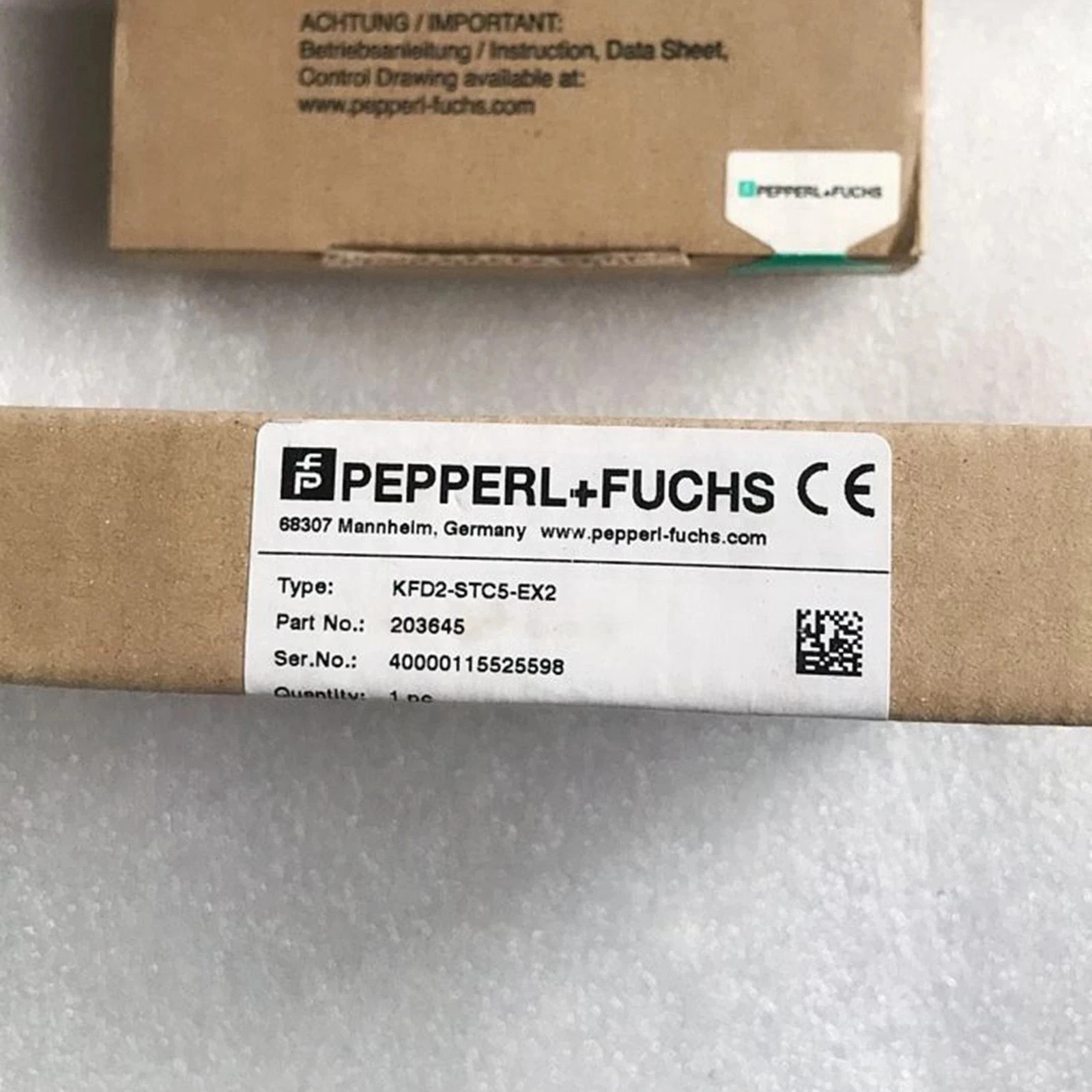 New In Box PepperlFuchs PF KFD2-STC5-EX2 Fast shipment New In Box