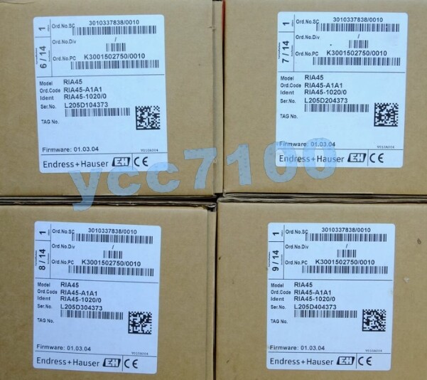 Endress+Hauser RIA45-A1A1 digital on-site display device 