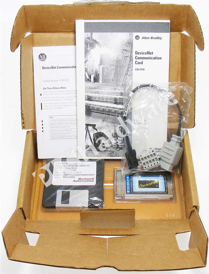 Surplus Open Allen Bradley 1784-PCD /C DeviceNet PCMCIA Communication Card f/ PC