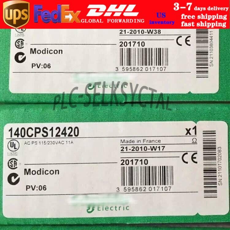 Schneider Electric 140CPS12420 Modicon 140CPS12420 NEW 1pcs