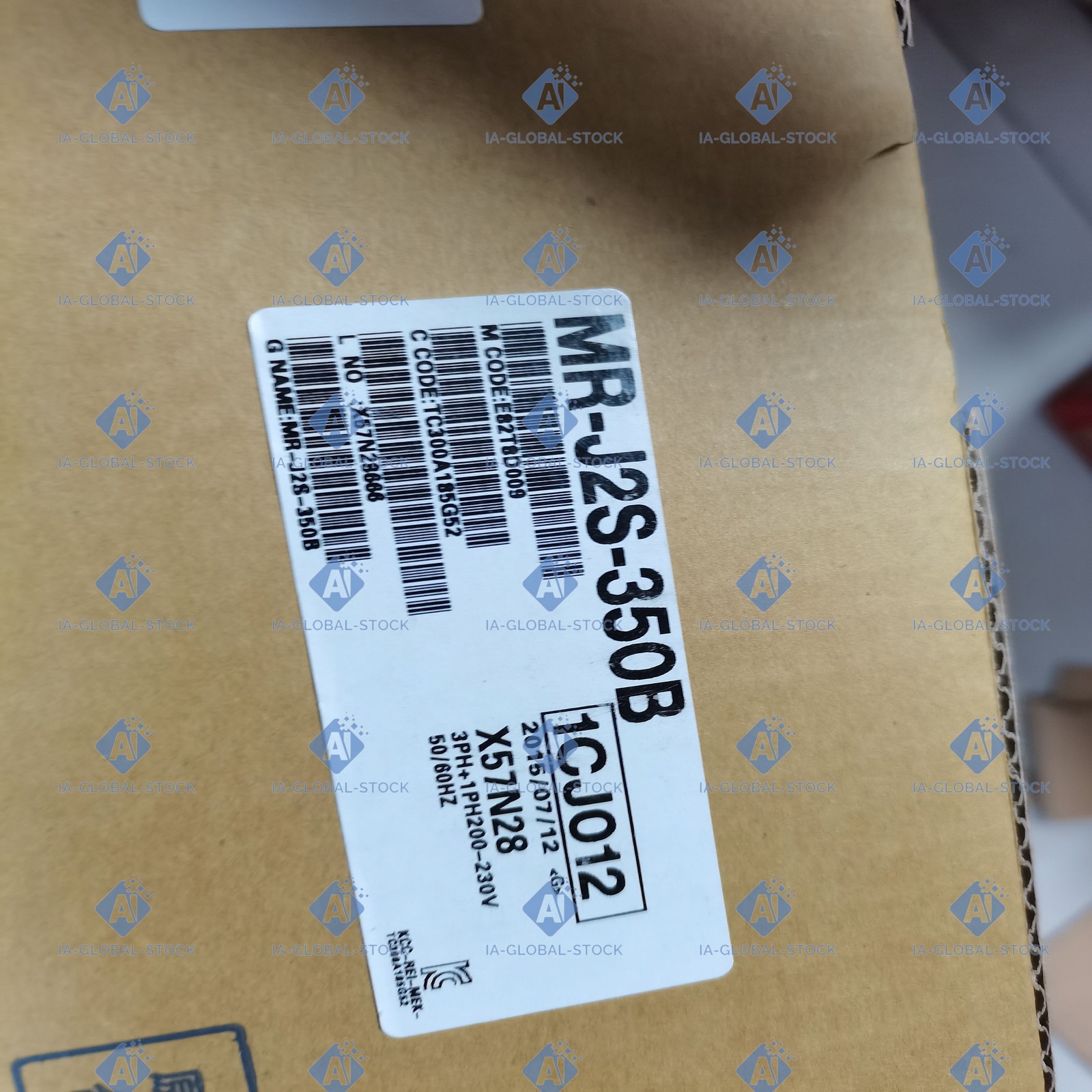 One Unit Brand New MR-J2S-350B Mitsubishi US Fee Shipping + 1 Year Warranty