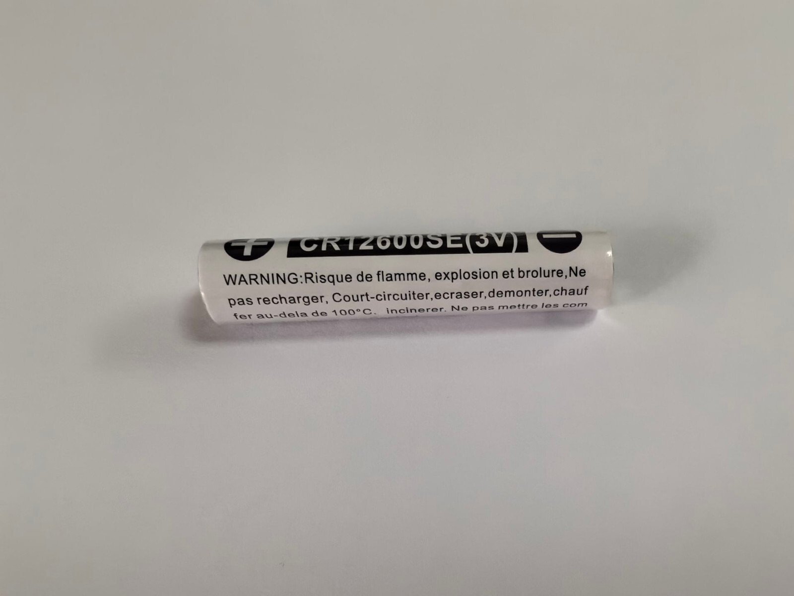 New FDK CR12600SE 3 Volt Lithium Coin Cell Battery Made In