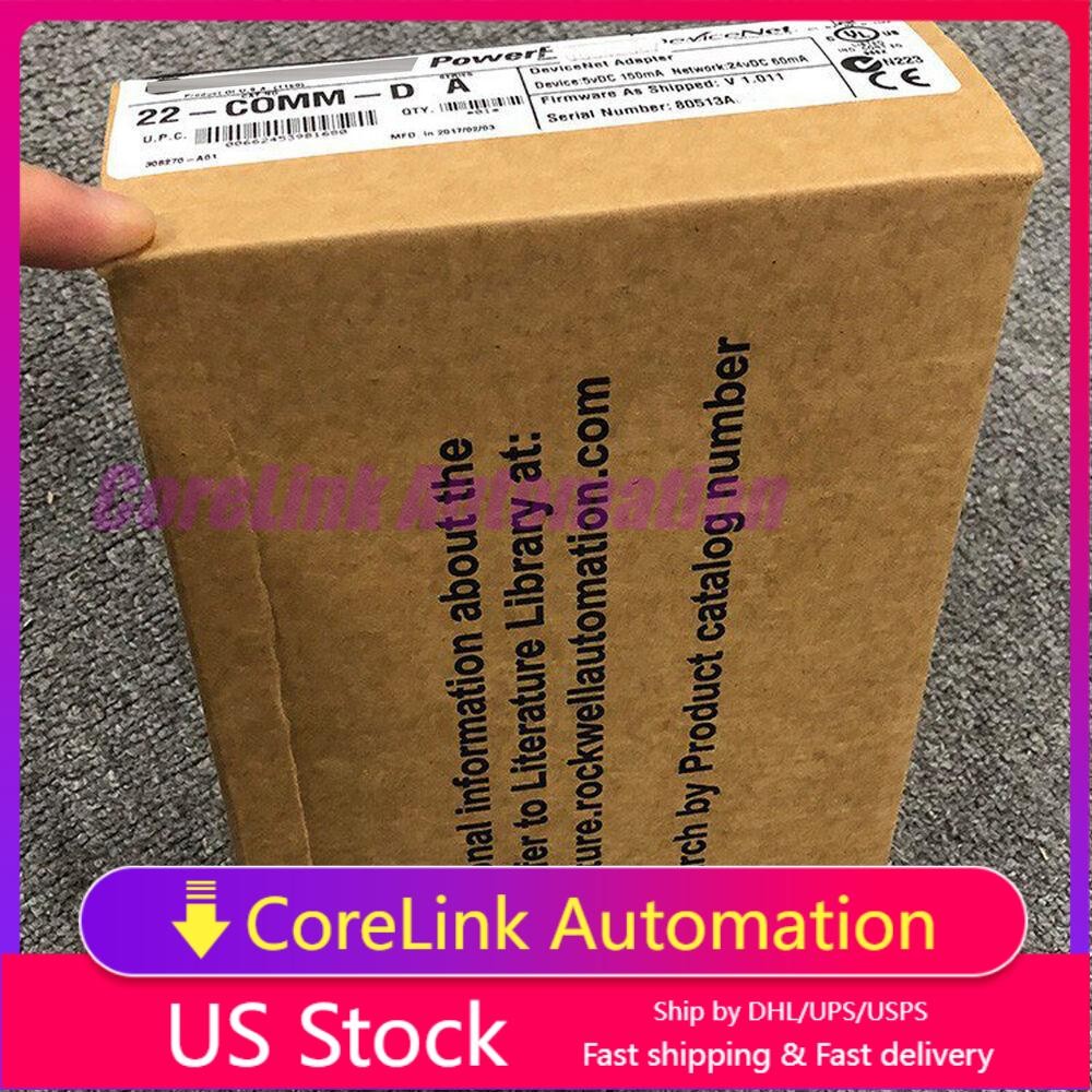 AB 22-COMM-D Powerflex Devicenet Adapter Module Fast Free Shipping New IN BOX