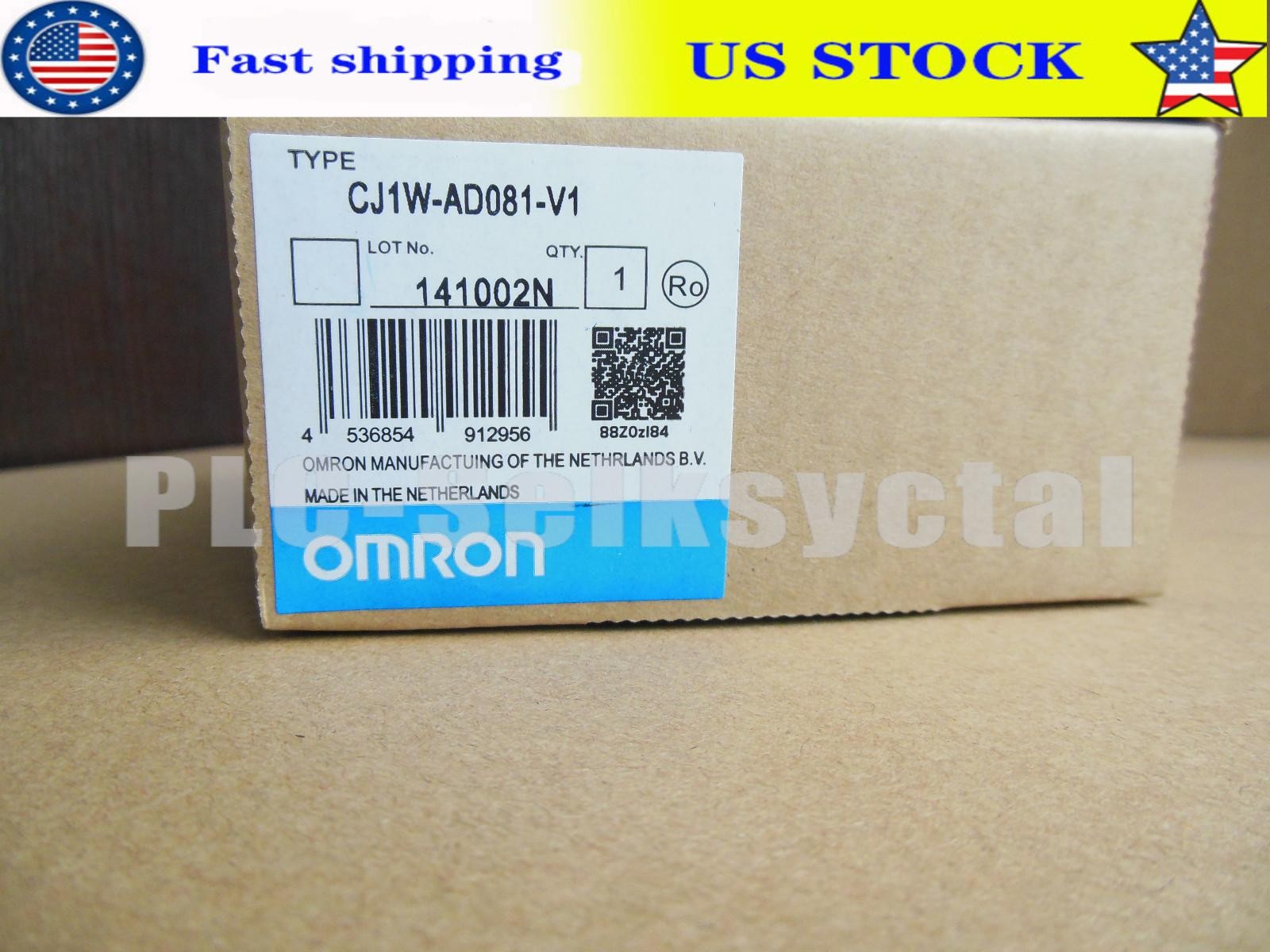 Omron CJ1W-AD081-V1 PLC Module CJ1WAD081V1 One Year Warranty US Free TAX