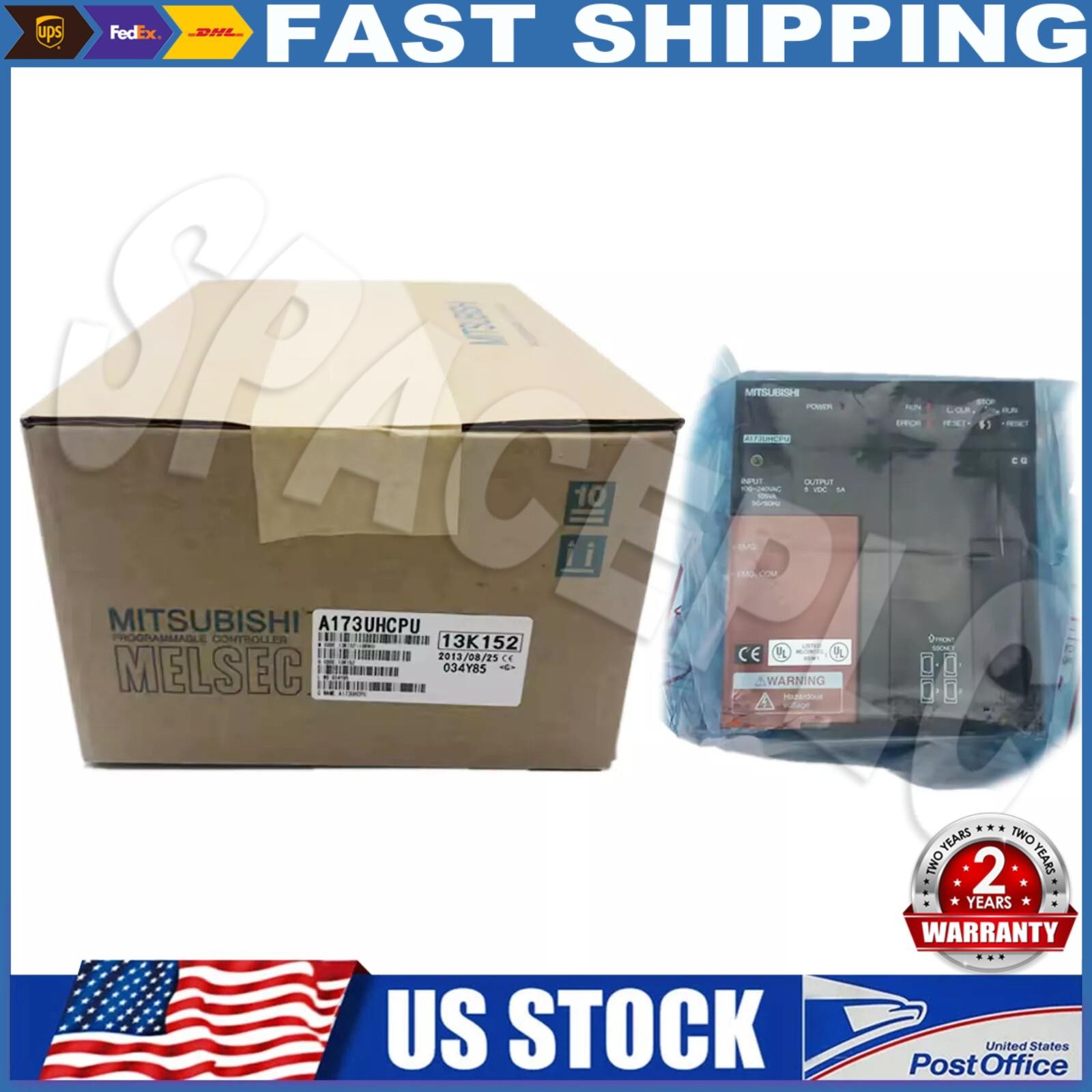Mitsubishi A173UHCPU PLC Module New In Box Expedited Ship 1pcs